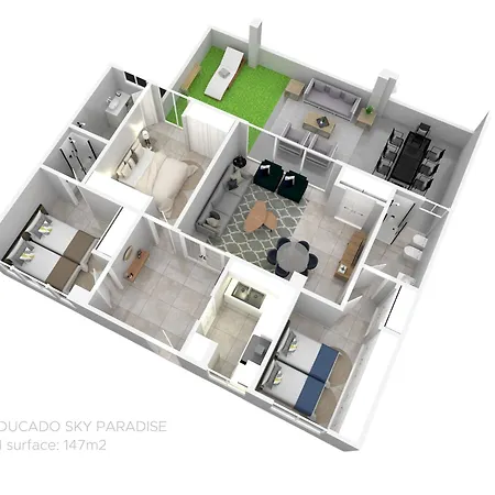 Apartment Vacation I Gran Ducado Sky Paradise